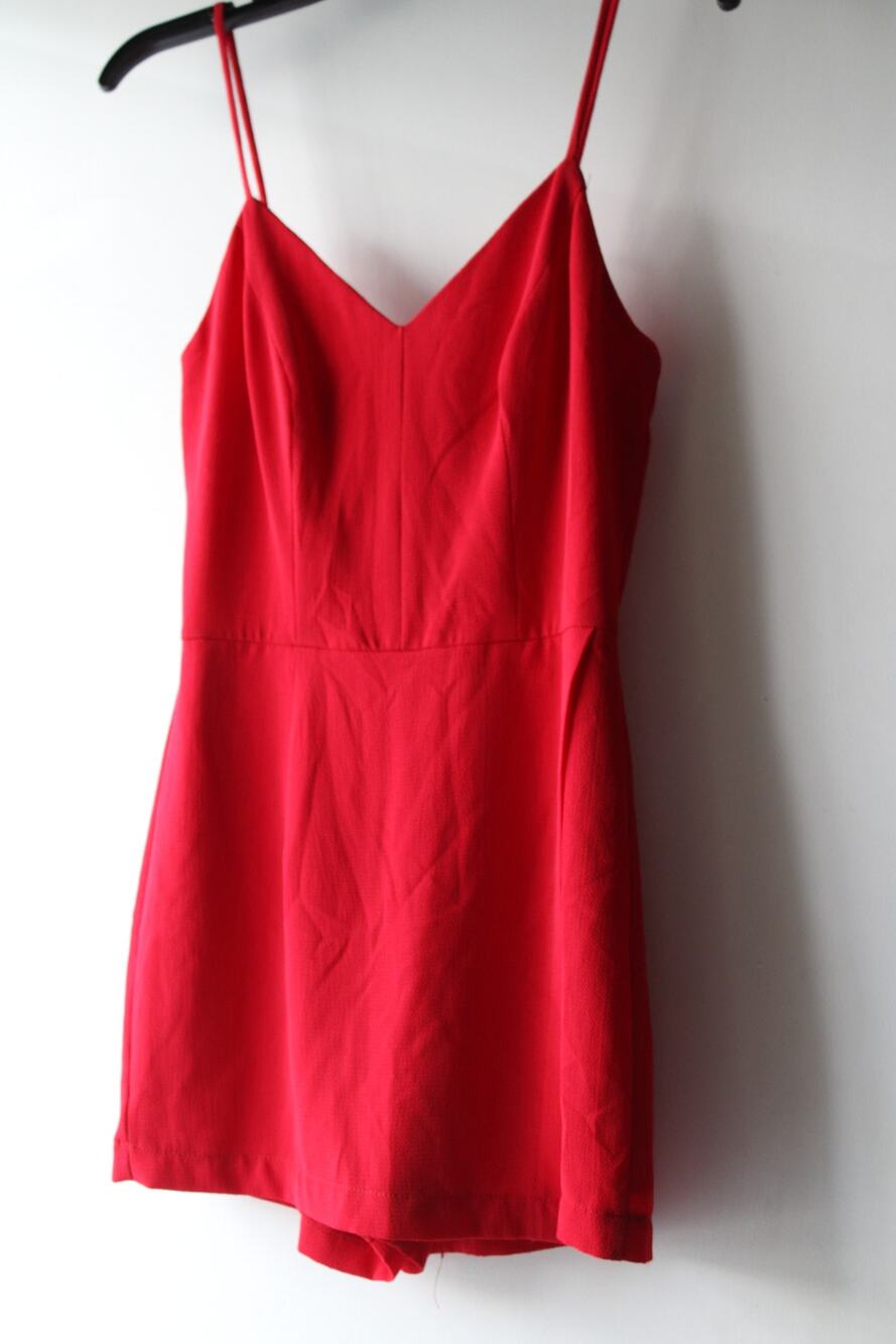 B.Darlin Red Romper